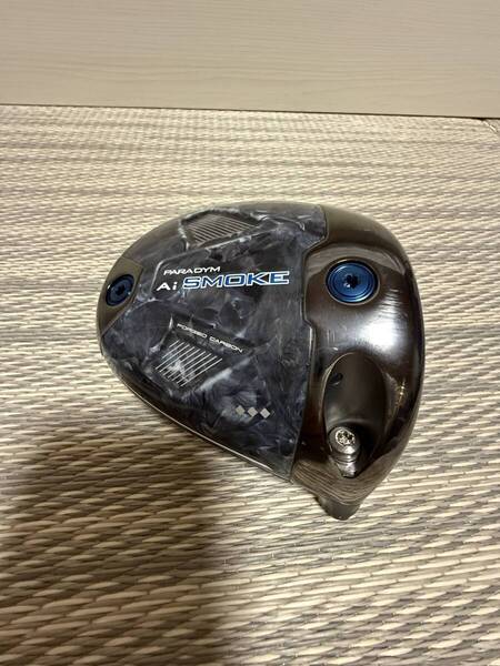 【中古】キャロウェイ 2024 PARADYM Ai SMOKE ◆◆◆(トリプルダイヤモンド)ドライバー(9.0°)ヘッドのみ