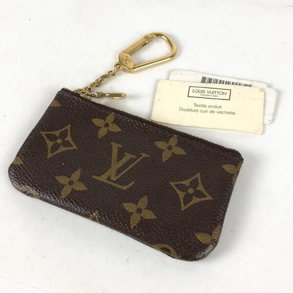 LOUIS VUITTON ルイヴィトン モノグラム ポシェットクレ コイン 正規品 安心取引 本物保証 大人 モダン お洒落 上品 高級 ラグジュアリー