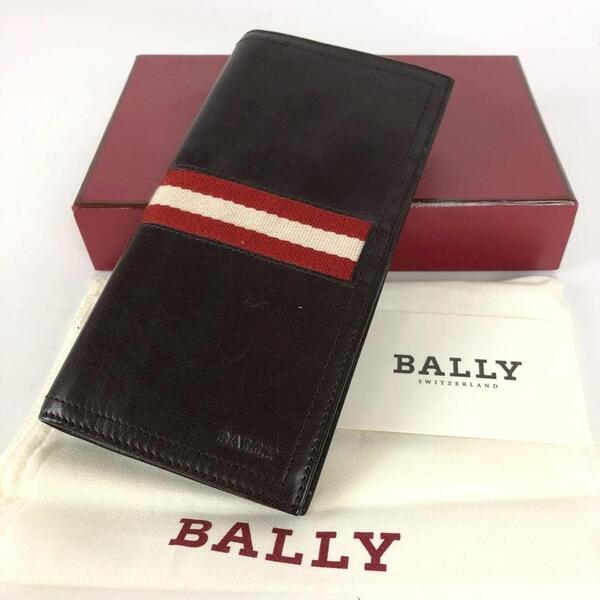 BALLY バリー 長財布 ブラウン 小物 レディース ブランド 正規品 安心取引 本物保証 大人 モダン お洒落 上品 高級 ラグジュアリー