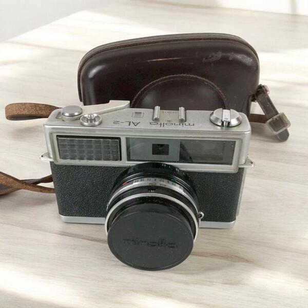 Minolta ミノルタ AL-2 フィルムカメラ レンジファインダー ケース付