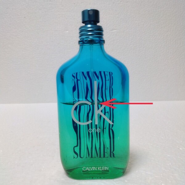 カルバンクライン シーケーワン サマー 2021 オードトワレ EDT 100ml Calvin Klein ck one SUMMER 2021 蓋はありません 送料無料