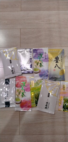 高級国産茶葉八女知覧辻利煎茶深蒸し茶詰合せ440グラム