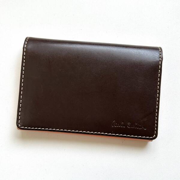 ポールスミス Paul Smith 名刺入れ ブライドルレザー