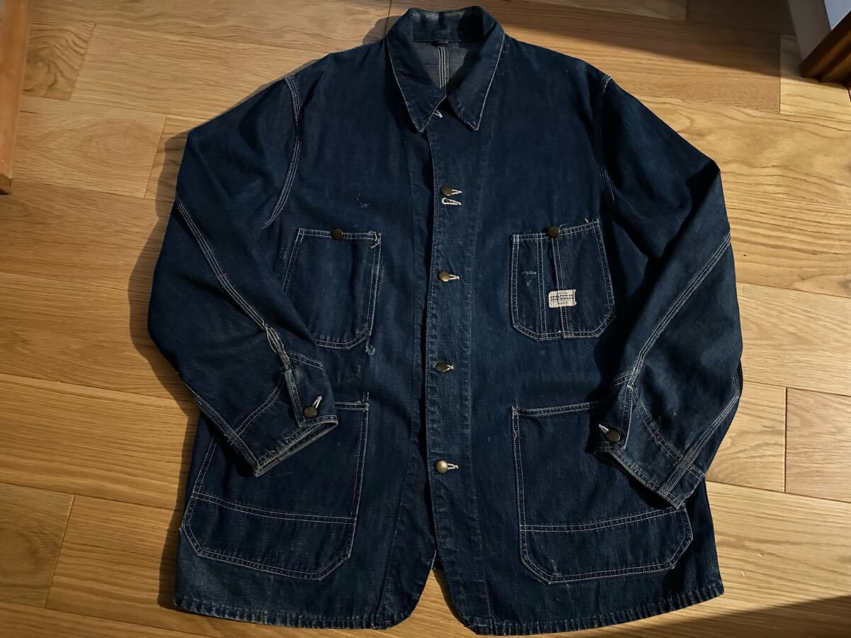 X*X様 カバーオール ユーロ ビンテージ Yahoo!オークション -「ヴィンテージ 40's」(Lサイズ