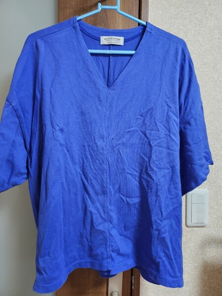 MAATEE&SONS/Japanese V-neck tee2 カットソードルマンシルエット