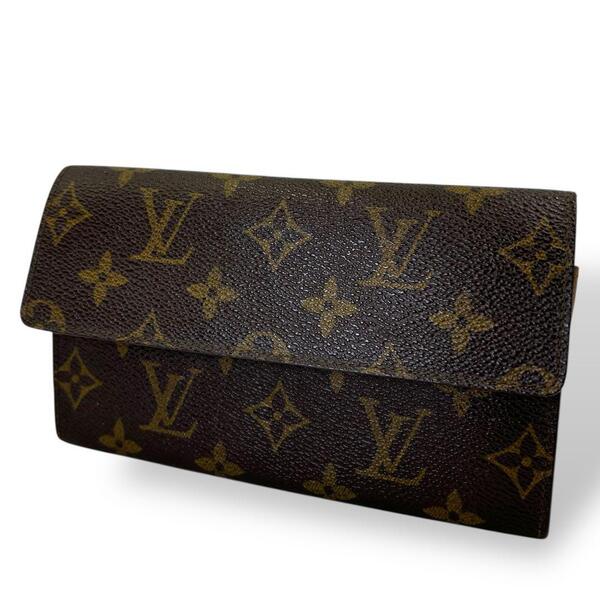 LOUIS VUITTON ルイヴィトン 長財布 お札入れ モノグラム レザー