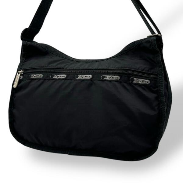 LESPORTSAC レスポートサック ショルダーバッグ ナイロン 黒 ブラック
