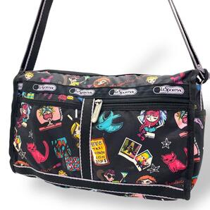 LESPORTSAC レスポートサック ショルダーバッグ ナイロン 総柄