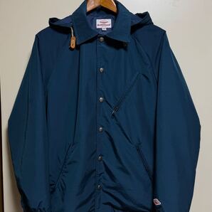 美品 バテンウェア Battenwear マウンテンコーチジャケット S 濃ブルー 大きめS ナイロンジャケット