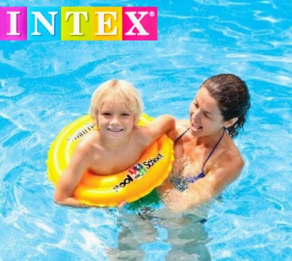 幼児用★浮き輪★ベビーフロート★INTEX★海水浴★可愛い★プールデビュー★水遊び★安全★安心★SNS映え★黄色★新品未使用★送料無料