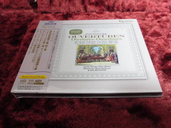 ☆ESOTERIC SACD 正規品 ESSA-90248 J.S.バッハ:管弦楽組曲第2番、第3番、フルート・ソナタ第1番他 リヒター指揮 エソテリック
