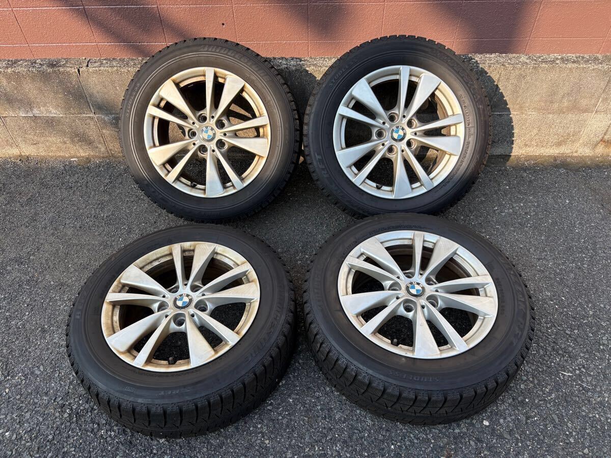 【Ris】BMW 　F45 純正 16インチ ホイールセット 205/60 正規品】BMW F45 2シリーズ 純正 マルチスポーク475 16in 7J +52