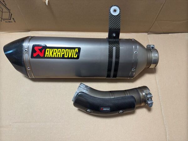 BMW s1000rr k46 2016年式 アクラポビッチ スリップオンマフラー AKRAPOVIC チタン マフラー