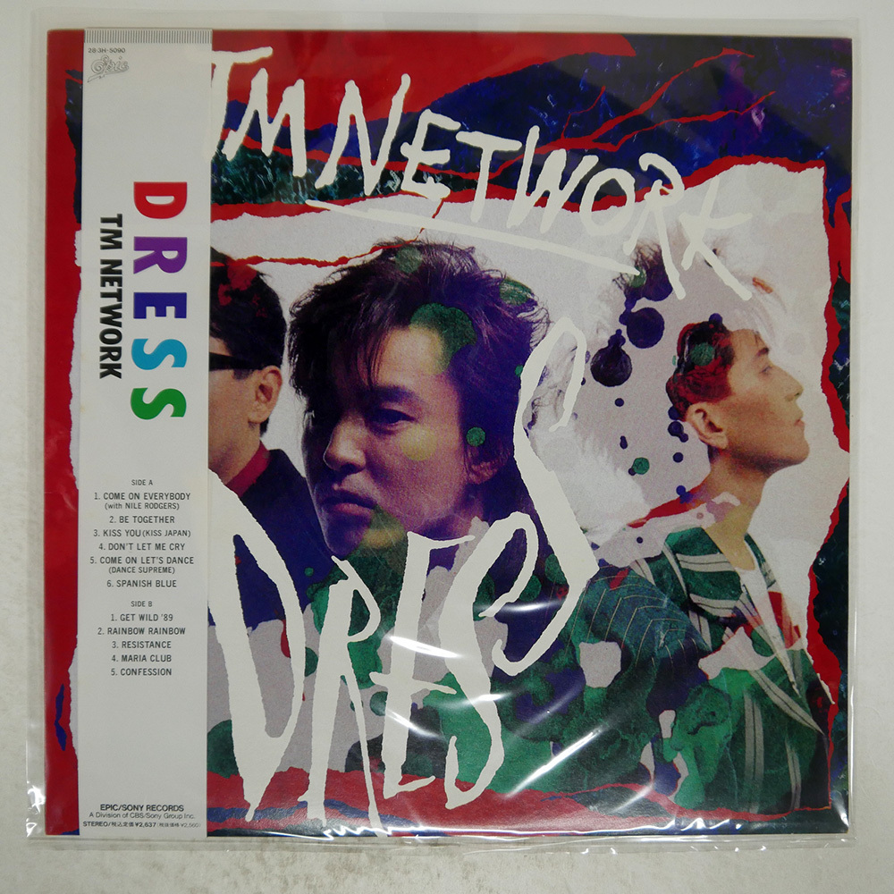 【超美品】TM NETWORK DRESS レコード Yahoo!オークション -「tm network dress lp」(レコード) の落札