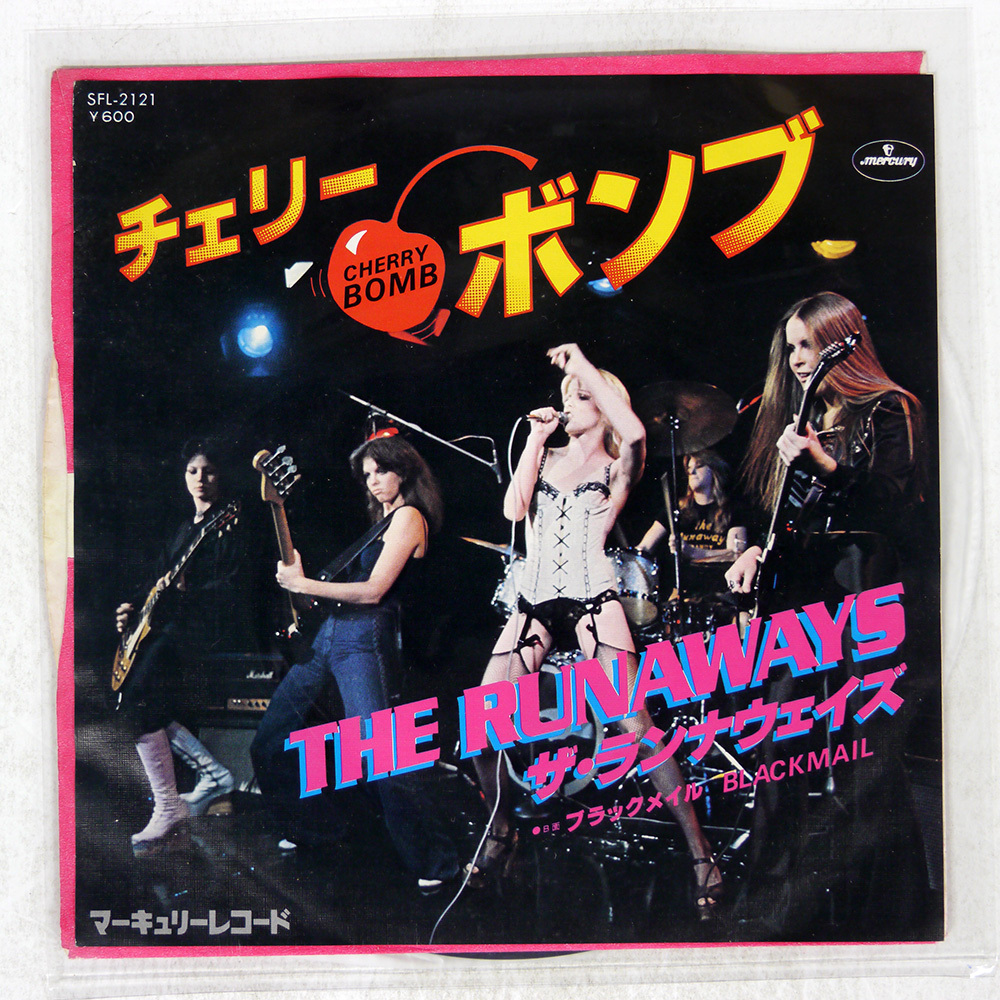LP/THE RUNAWAYS 国内来日記念盤