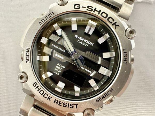 ★送料無料★国内正規品★CASIO G-SHOCK G-Steel Bluetooth搭載 ソーラー GST-B600D-1AJF