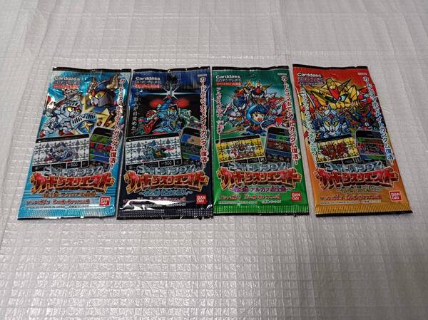 ☆カードダスクエスト 1弾~4弾 未開封パック 各1パック