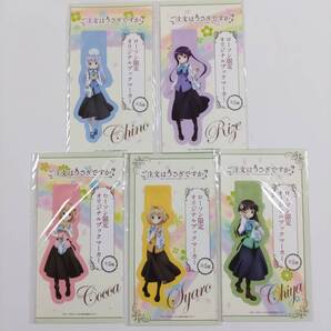 ご注文はうさぎですか?■オリジナルブックマーカー(全5種セット)■ローソン限定■ごちうさ■グッズ■送料無料