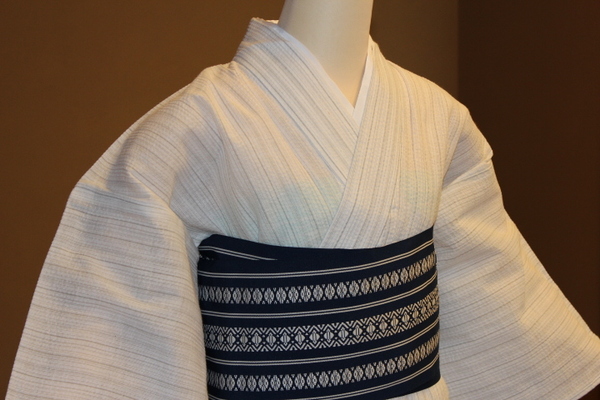 新品 特選 しじら織風 女性用 浴衣 A