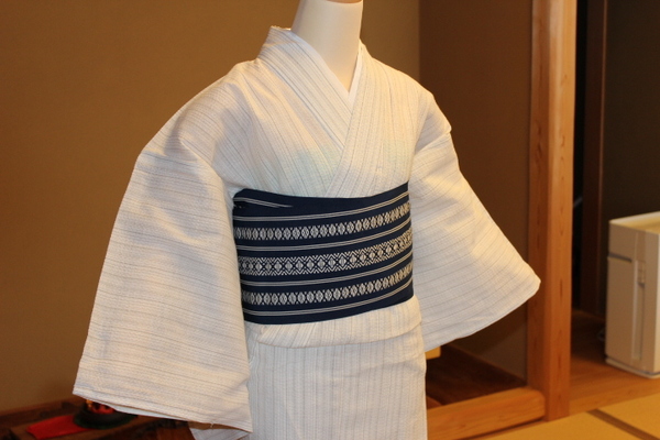 新品 特選 しじら織風 女性用 浴衣 A