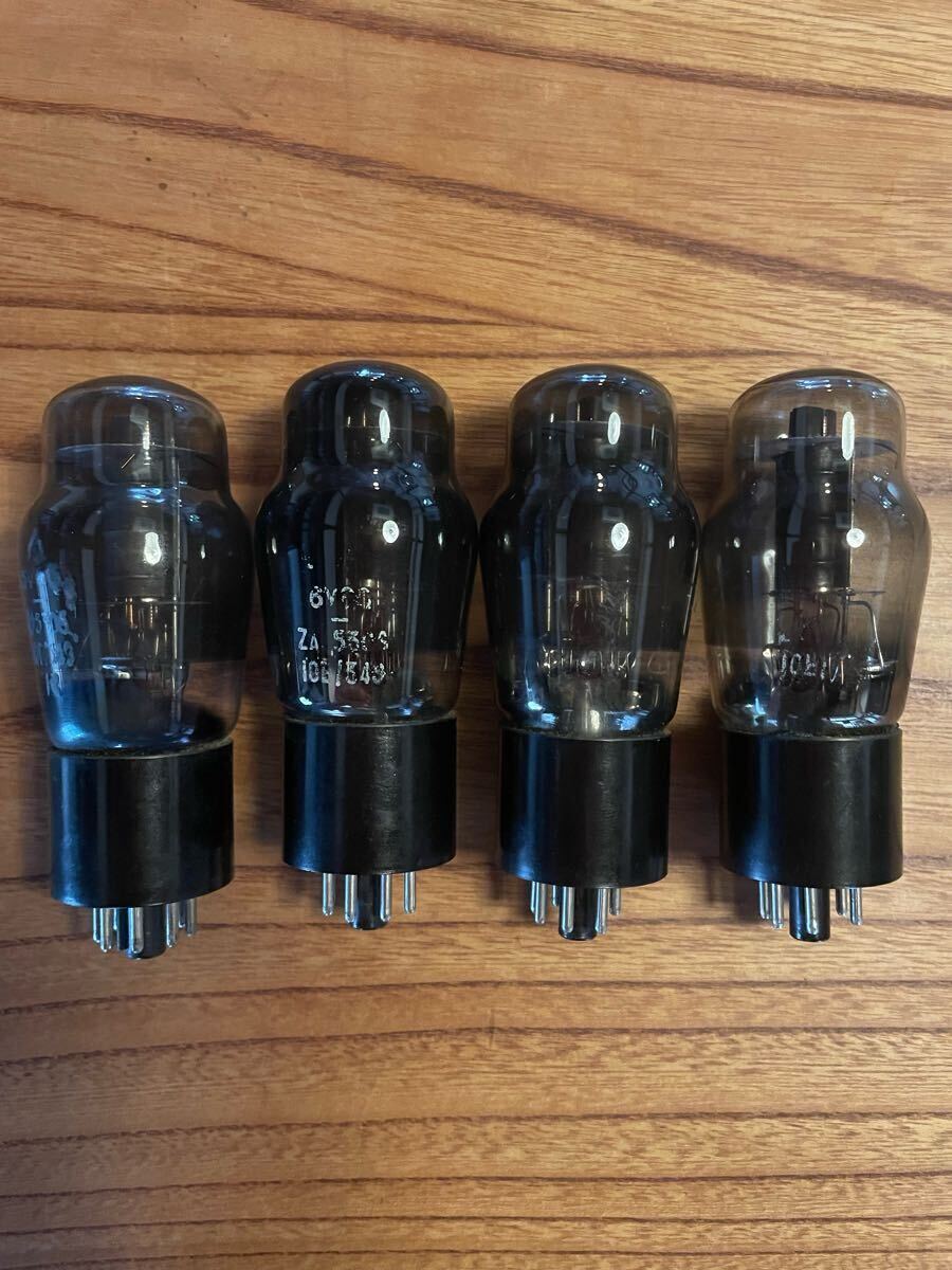 MARCONI 6V6G 真空管 4本セット カナダ製未使用新品同様 Yahoo!オークション -「6v6g 真空管」の落札相場・落札価格