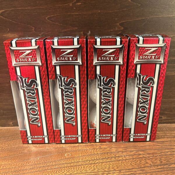 ◇送料無料◇ SRIXON Z-STAR XV ホワイト スリクソン Zスター 1ダース 12個 ゴルフボール