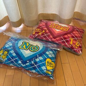 ☆激レア希少☆ ☆未使用☆ 新婚さんいらっしゃい! YES NO枕 桂文枝 山瀬まみ ABC朝日放送 イエスノー枕 YES NOまくら 非売品