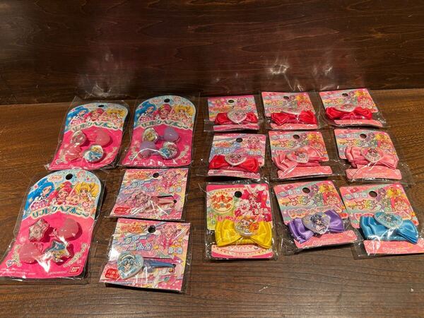 スタートゥインクルプリキュア HUGっと!プリキュア キラキラプリキュアアラモード ヒーリングっどプリキュア リボンヘアゴム 髪飾り