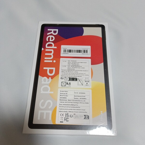 新品未開封 Xiaomi Redmi Pad SE 8GB/256GB 11インチ