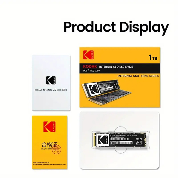 新品 1TB M.2 SSD NVMe PCIE 3.0 KOADK X350