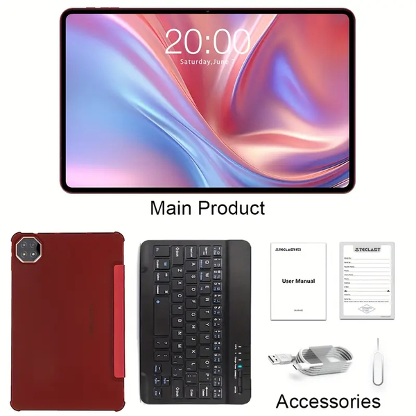 新品未開封 TECLAST T60AI Android15 12インチタブレット 純正キーボード、ケース、付属品多数
