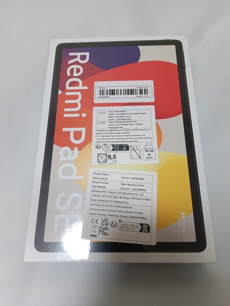 新品未開封 Xiaomi Redmi Pad SE 8GB/256GB 11インチ