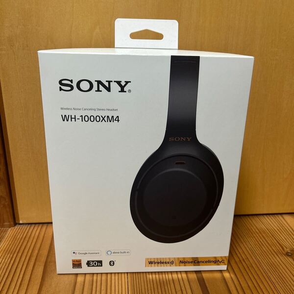 ワイヤレスノイズキャンセリングステレオヘッドセット WH-1000XM4(B) (ブラック)