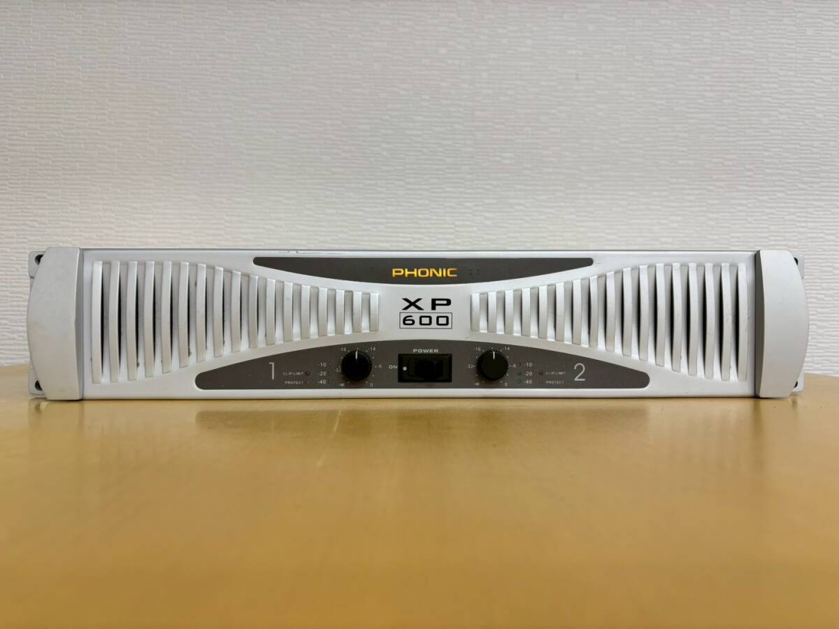XP 600 パワーアンプ Yahoo!オークション -「phonic パワー アンプ」の落札相場・落札価格