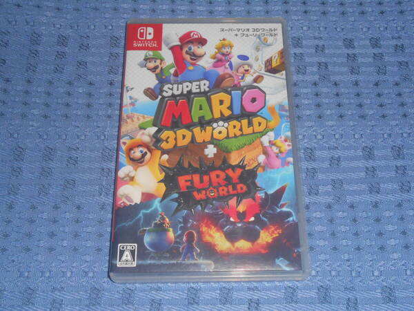 ニンテンドースイッチ(NINTENDO SWITCH)ソフト スーパーマリオ3Dワールド + フューリーワールド (SUPER MARIO 3D WORLD + FURY WORLD) 難有