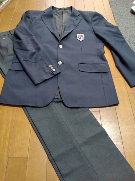 高校 ブレザー 制服上下 男の子 冬服(愛知総合工科)180A W85