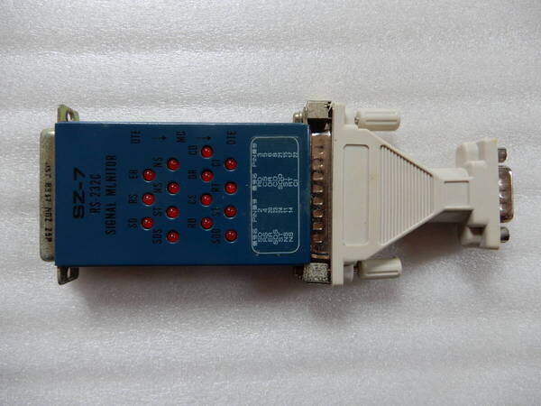 SZ-7 RS-232C SIGNAL MONITOR
