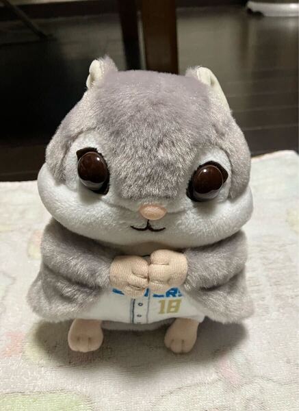 日本ハムファイターズ 選手くじ 第二弾 動物ぬいぐるみ モモンガ 18 山﨑福也 エスコン 限定 2025 日ハム