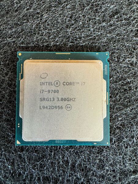 -動作確認済- Intel Core i7-9700 CPU