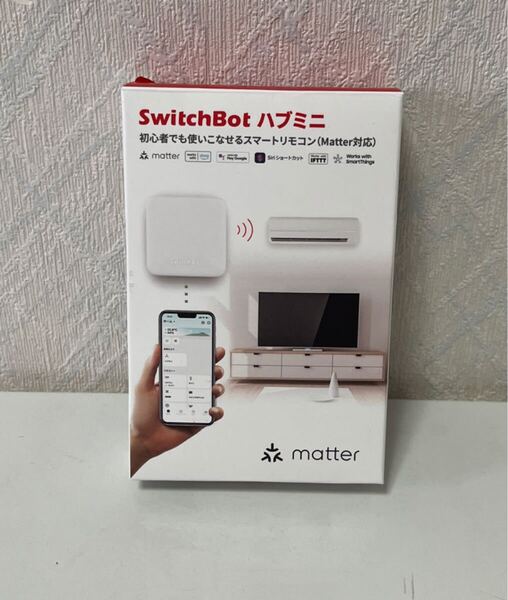 705i2413 SwitchBot スマートリモコン ハブミニ(Matter対応) Alexa - スイッチボット 簡単セットアップに対応 Hub Mini マター対応