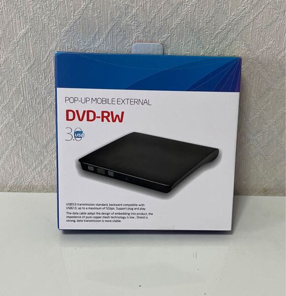 705i2416 CD DVDドライブ 外付けDVDドライブ 高速処理 8XDVD& 24XCD 光学ドライブ外付け 読取/書込可 バスパワー USB 2.0/3.0