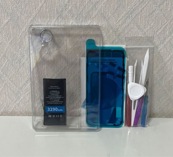 705i2414 For iPhone 12 Mini バッテリー 3290mAh 大容量 交換用キット 標準工具セット iPhone12 MINI 専用 バッテリー 交換 PSE認証