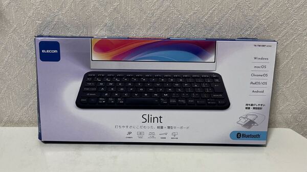 705i0808 エレコム ワイヤレス キーボード Bluetooth Slint 薄型 パンタグラフ 3台マルチペアリング