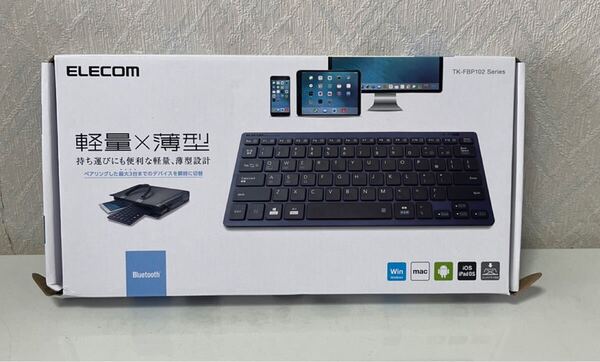 705i0602 エレコム Bluetooth マルチペアリング ミニキーボード パンタグラフ式 軽量・薄型 3台同時ペアリング mac OS/iPad OS/Window