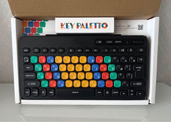 705i0414 エレコム ワイヤレスキーボード Bluetooth 子供用 パソコン学習 プログラミング KEY PALETTO キーパレット