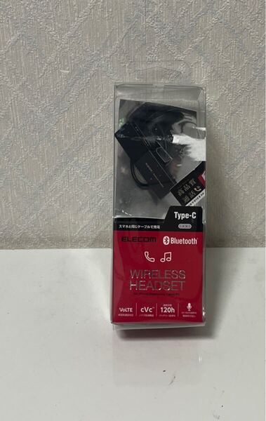 705i0619 エレコム(ELECOM) Bluetooth ヘッドセット USB Type-C(充電端子) 1 ブラック LBT-HSC20MPBK LBT-HSC20MPBK
