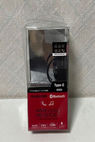 705i1011 エレコム(ELECOM) Bluetooth ヘッドセット USB Type-C(充電端子) 1 ブラック LBT-HSC20MPBK LBT-HSC20MPBK
