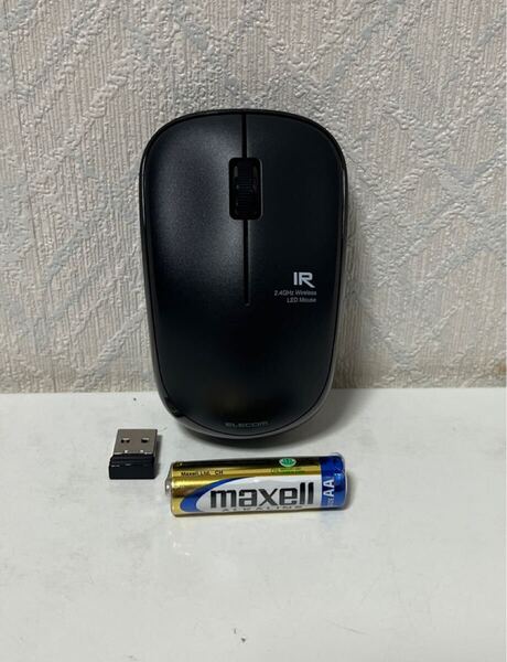 705i1202 エレコム ワイヤレスマウス 静音 3ボタン 省電力 約2.5年電池交換不要 ブラック M-IR07DRSBK/ECAmazon
