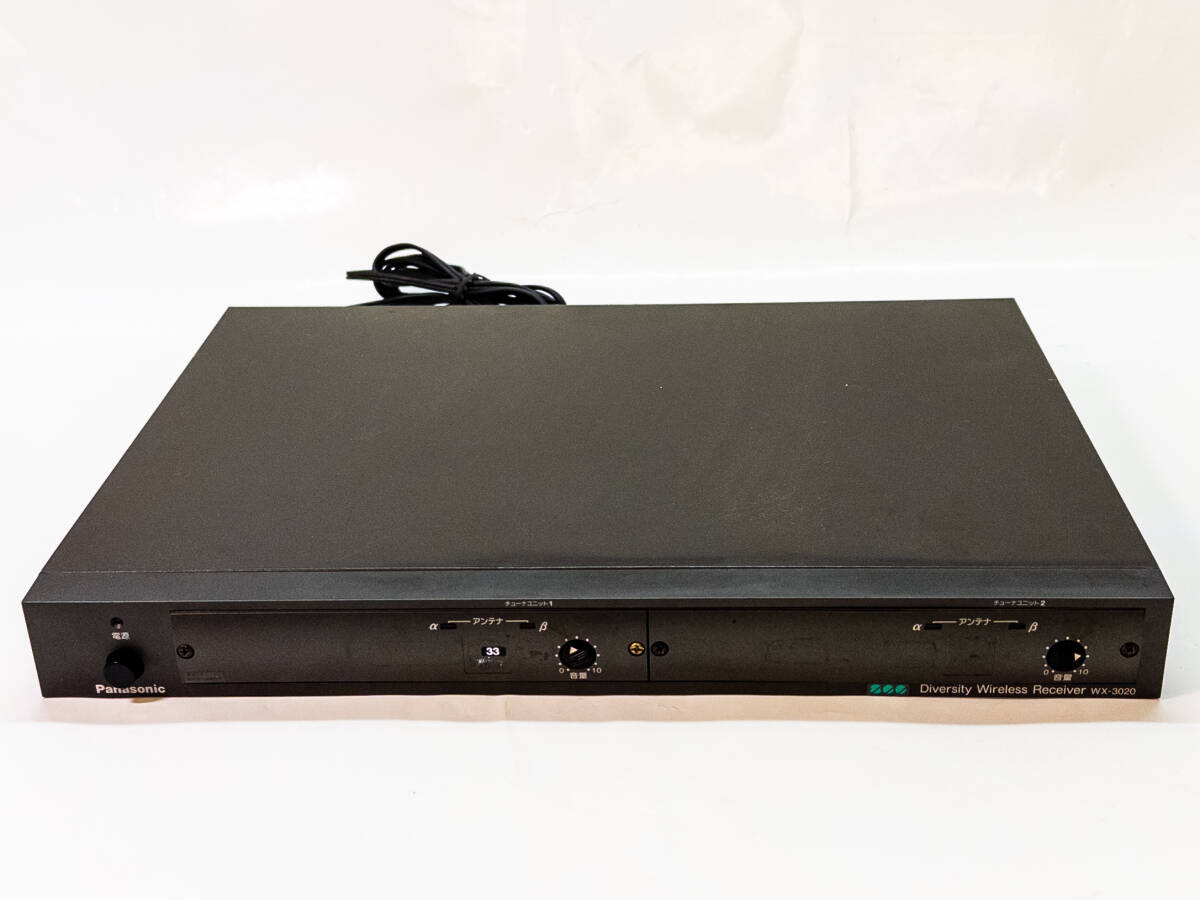 Panasonic wx-3020ワイヤレスマイクレシーバー - メルカリ
