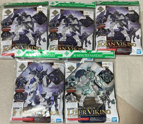 30MF クラスアップアーマー ローザンヴァイキング 他5個